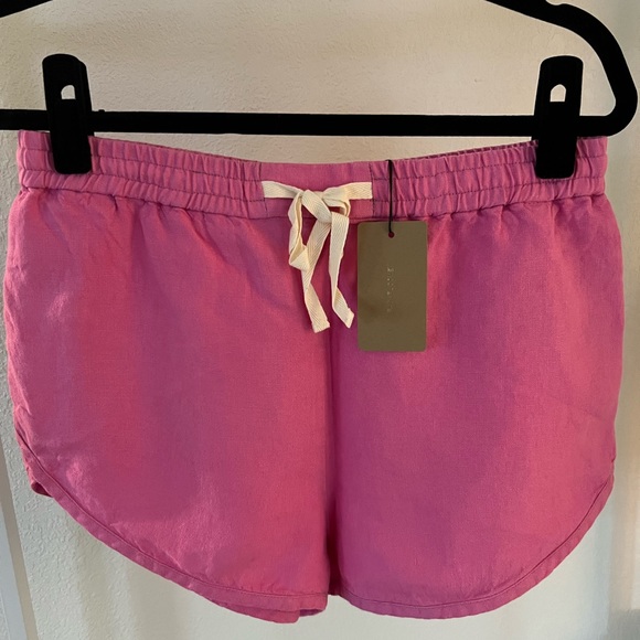 NWT Rachel Comey Practico Shorts in Pink Linen. Size Small. - Picture 2 of 9